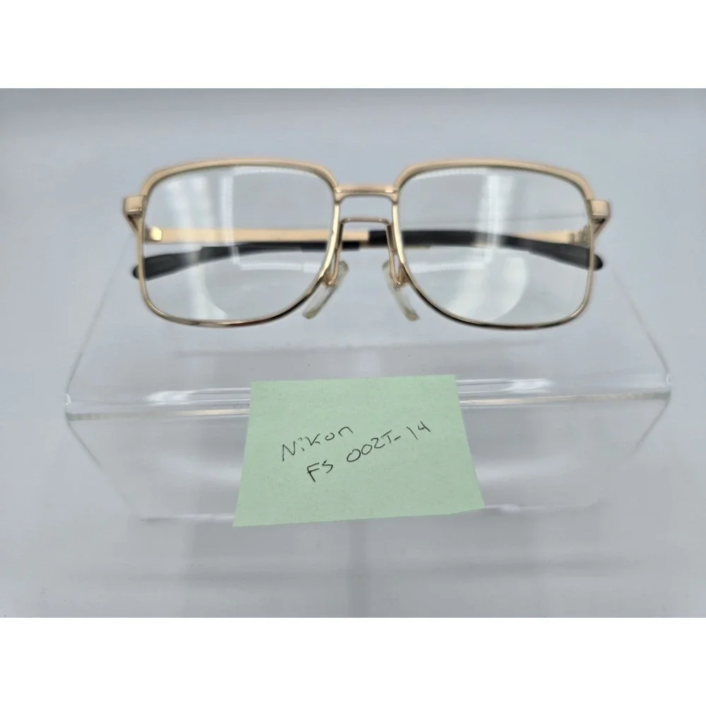 Nikon LAIRD LA8653T Eyeglasses 52□18-143 Made in Japan - Frames Only - See Pics!